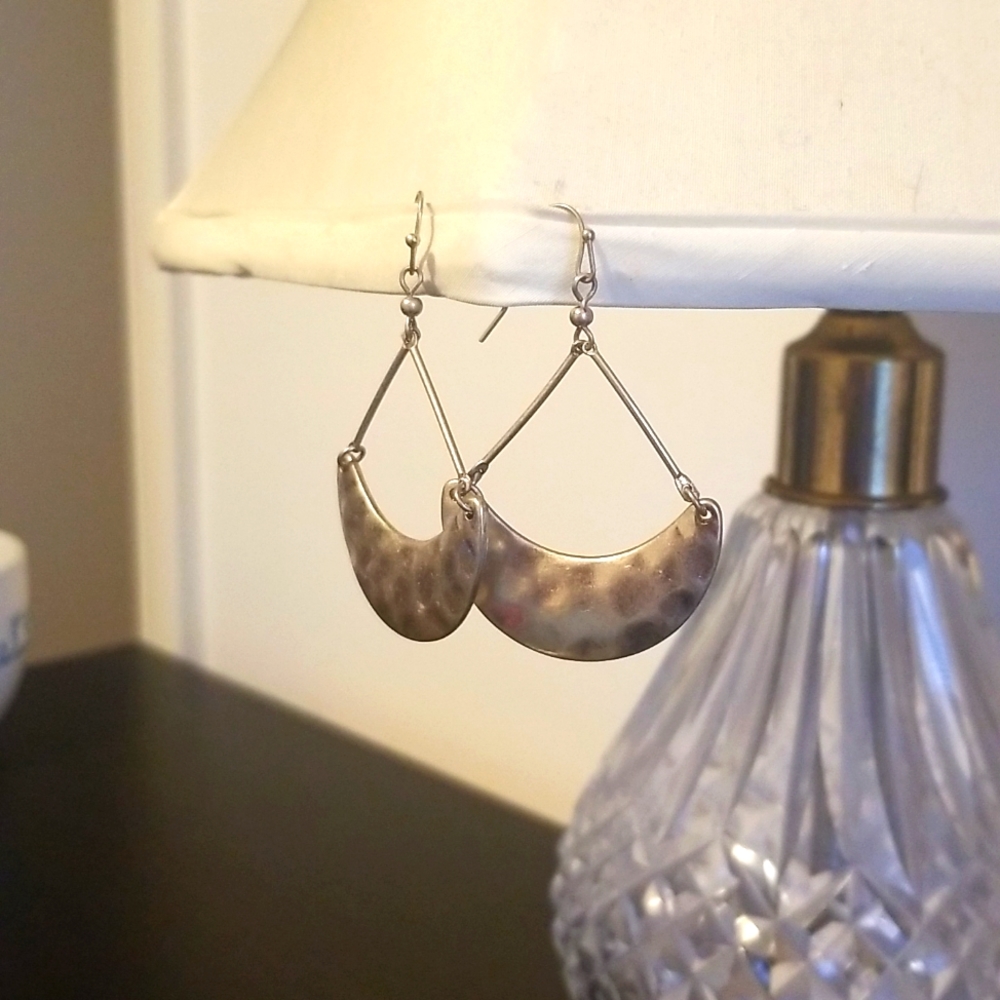 Half moon earrings